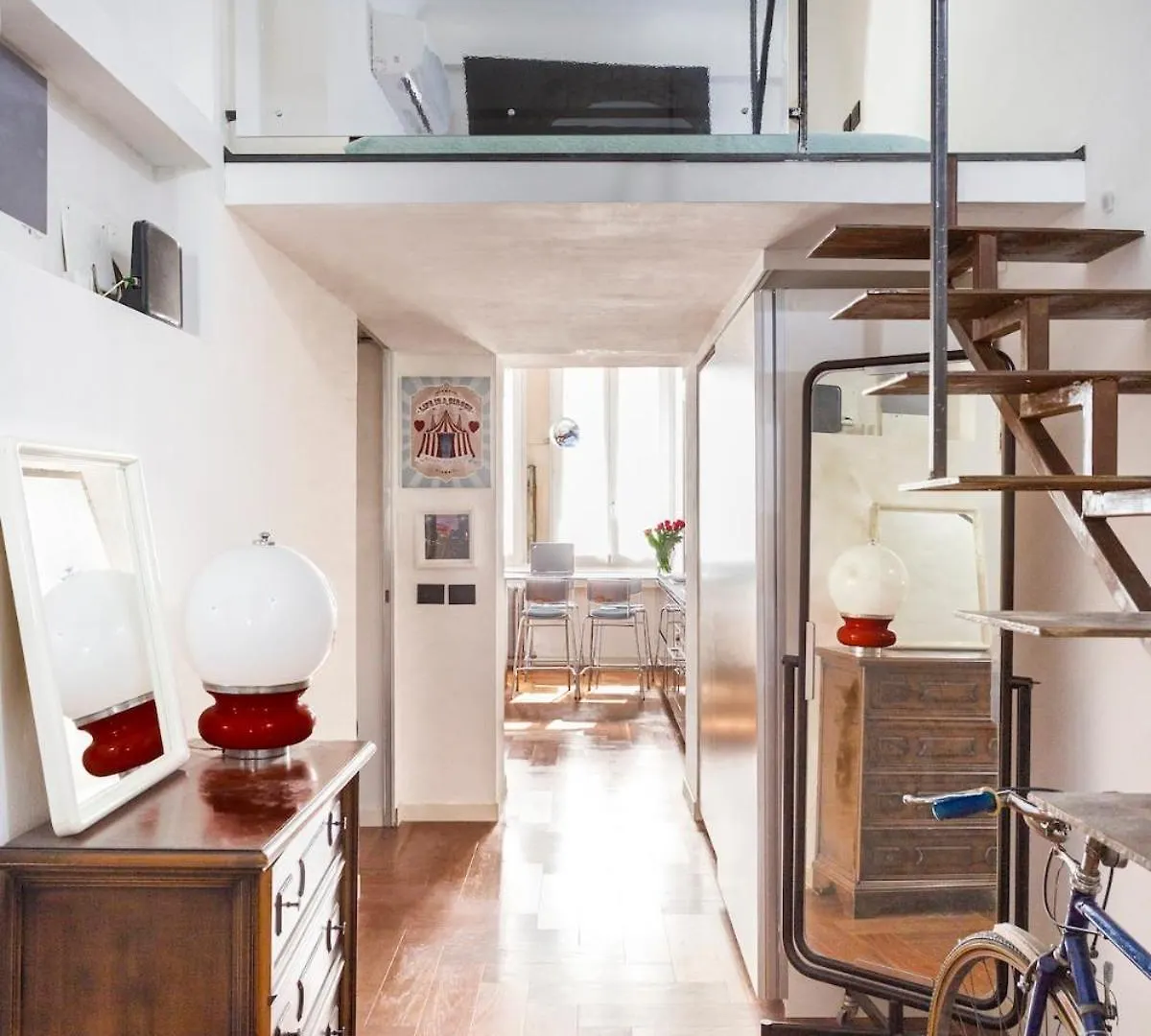 Apartmán Loft Design Milano Center, Shopping Area, Ac, Wifi, Subway M1 And M2, Airport Connected 0*,